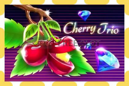 டெமோ ஸ்லாட் Cherry Trio இலவச மற்றும் பதிவு இல்லாமல்