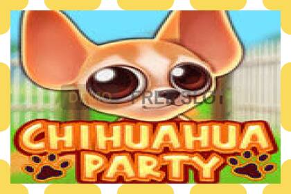 Demo slot Chihuahua Party free and without registration