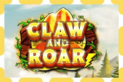 Demo lizdas Claw and Roar nemokamai ir be registracijos