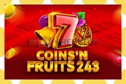 Demo-spor Coinsn Fruits 243 gratis og uten registrering