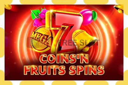 Demo slot Coinsn Fruits Spins free and without registration