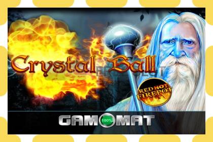 Demo zirrikitua Crystal Ball Red Hot Firepot doan eta erregistratu gabe