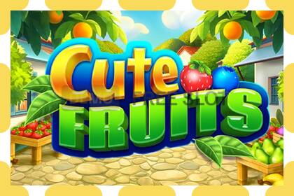 Demo slot Cute Fruits free and without registration