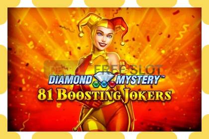 डेमो स्लॉट Diamond Mystery - 81 Boosting Jokers विनामूल्य आणि नोंदणीशिवाय