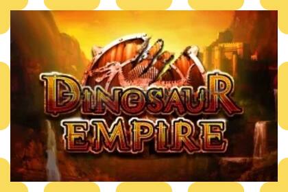 Demo slot Dinosaur Empire free and without registration