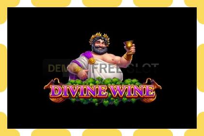 Demo slot Divine Wine free and without registration