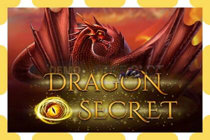 Demo slot Dragon Secret free and without registration