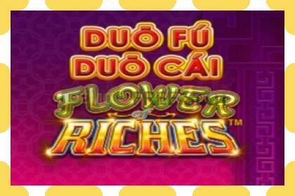 Demo slot Duo Fu Duo Cai Flower Riches free and without registration