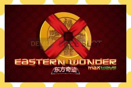 Demo slot Eastern Wonder free and without registration