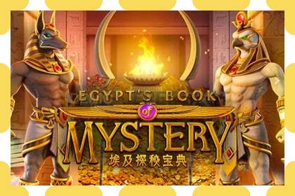 រន្ធដោតសាកល្បង Egypts Book of Mystery ឥតគិតថ្លៃនិងដោយគ្មានការចុះឈ្មោះ