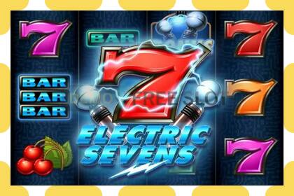 Demo slot Electric Sevens free and without registration