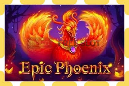 Demo slot Epic Phoenix free and without registration