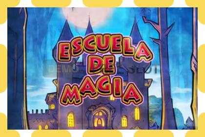 Demo slot Escuela de Magia free and without registration