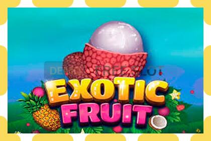 Demo slot Exotic Fruit free and without registration