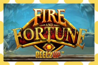 Demo slot Fire and Fortune ReelzUp free and without registration