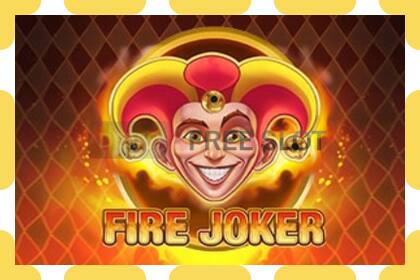 Demo slot Fire Joker free and without registration