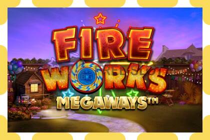 Demo yuvası Fireworks Megaways pulsuz və qeydiyyat olmadan