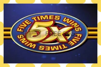 Demo slot Five Times Wins free and without registration