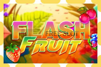 Demo-spor Flash Fruit gratis og uten registrering