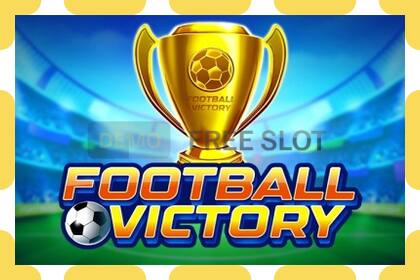 Demo slot Football Victory free and without registration