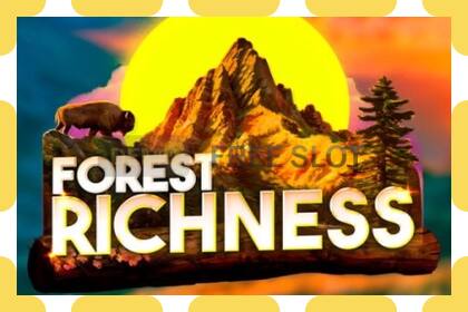 Demo slot Forest Richness free and without registration