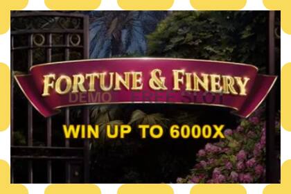 Demo-slot Fortune & Finery gratis en zonder registratie