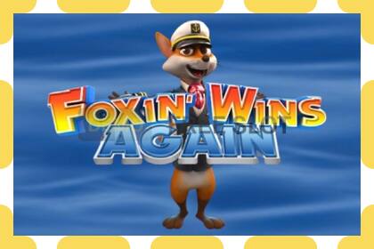 Demo slot Foxin Wins Again free and without registration