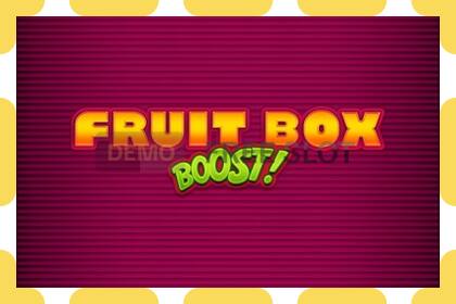 Demo slot Fruit Box Boost! free and without registration