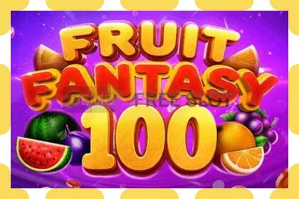 Demo slot Fruit Fantasy 100 free and without registration