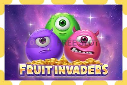 Demo slot Fruit Invaders free and without registration