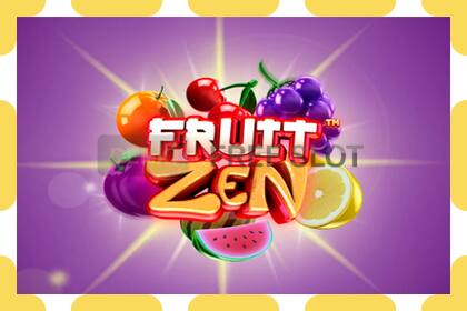 डेमो स्लॉट Fruit Zen विनामूल्य आणि नोंदणीशिवाय