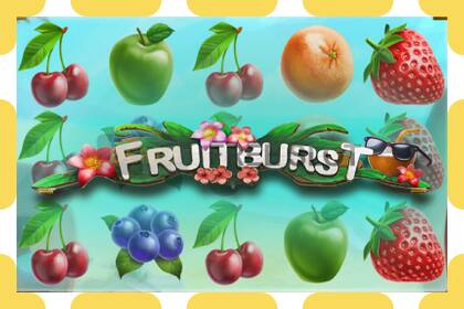 Ranura de demostració Fruitburst gratuït i sense registre