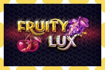 Demo slot Fruity Lux free and without registration