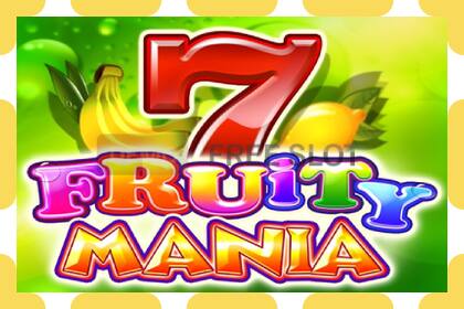 Demo slot Fruity Mania free and without registration