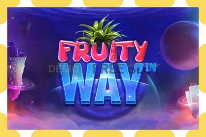 Demo slot Fruity Way free and without registration