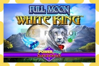 Slot dimostrativo Full Moon: White King PowerPlay Jackpot gratuito e senza registrazione