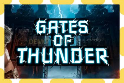 Demo slot Gates of Thunder free and without registration