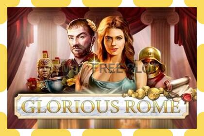 חריץ הדגמה Glorious Rome חינם וללא הרשמה