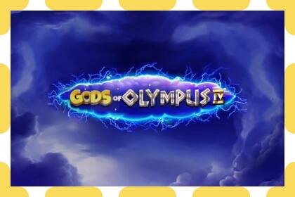 Demo slot Gods of Olympus IV free and without registration