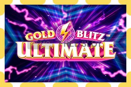 Demo slot Gold Blitz Ultimate free and without registration