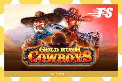 डेमो स्लॉट Gold Rush Cowboys मुफ़्त और बिना पंजीकरण के