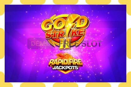 Demo slot Gold Strike II Rapid Fire Jackpots free and without registration