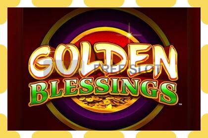 டெமோ ஸ்லாட் Golden Blessings இலவச மற்றும் பதிவு இல்லாமல்