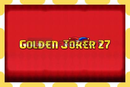 Demo slot Golden Joker 27 Hold & Win free and without registration