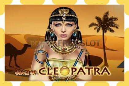 Demo slot Grace of Cleopatra gratis och utan registrering