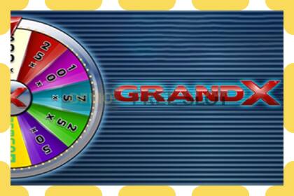 Demo slot GrandX free and without registration