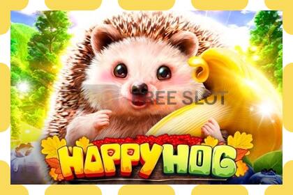 Demo slot Happy Hog free and without registration