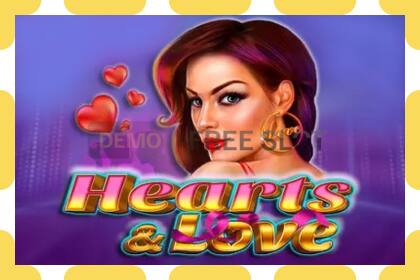 Demo yuvası Hearts & Love ücretsiz ve kayıt olmadan