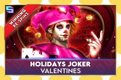 Demo slot Holidays Joker - Valentines free and without registration