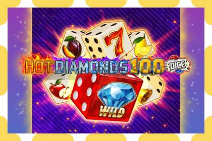 Դեմո բնիկ Hot Diamonds 100 Dice անվճար և առանց գրանցման